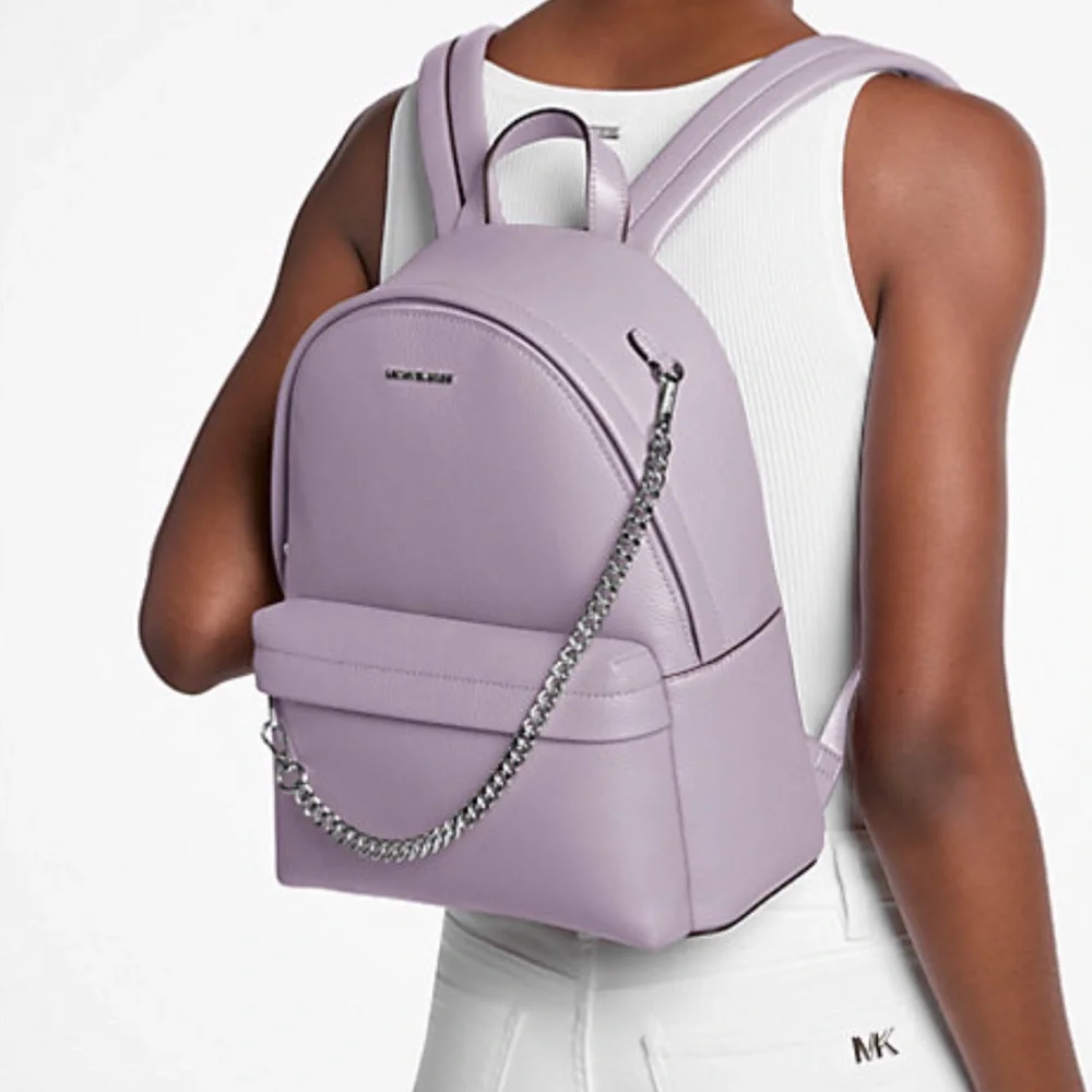 MICHAEL KORS Slater Medium Backpack Quartz NWT
